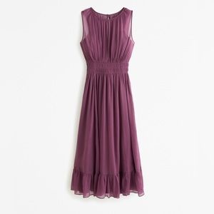 NWT Easy High-Neck Midi Dress Versatile Dress